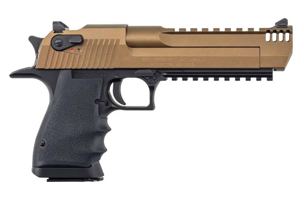 MGNM RSRCH LT WEIGHT DE44 PSTL BURNT BRZ/BLK APPTMNTS 6" BARREL